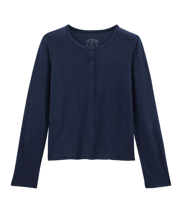 Cardigan donna blu