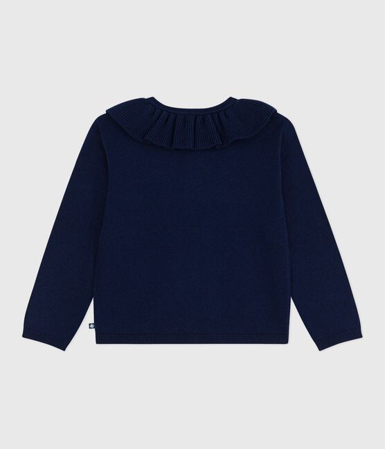 Cardigan in misto lana e cotone tinta unita bambina SOIR