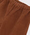 Pantalone bebè in velluto a coste grosse marrone CINA