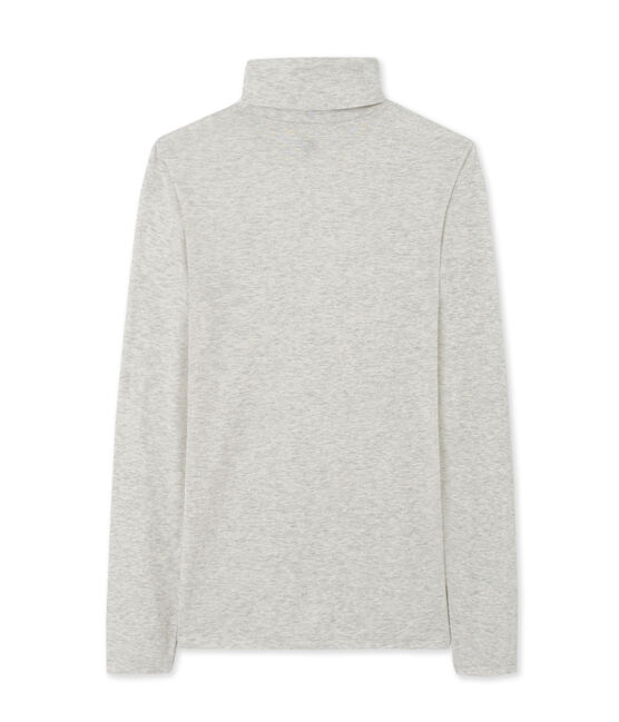 Dolcevita donna in cotone leggero grigio BELUGA CHINE