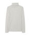 Dolcevita donna in cotone leggero grigio BELUGA CHINE