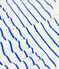 Abito in tessuto felpato bebè con body integrato bianco MARSHMALLOW/blu PERSE