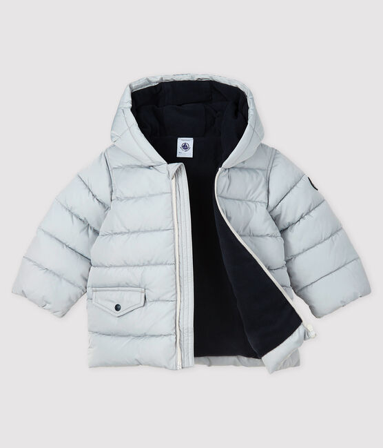 Piumino trapuntato bebè maschio grigio GRIS CLAIR