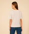 T-shirt LE BOXY in cotone donna beige MONTELIMAR CHINE