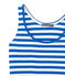 T-shirt da spiaggia blu PERSE/bianco MARSHMALLOW