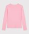 T-shirt a maniche lunghe in cotone tinta unita donna CHARMI