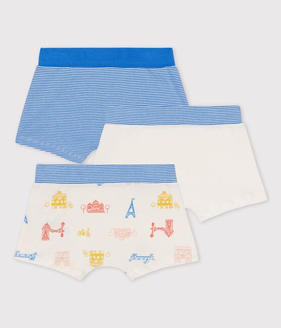 Confezione da 3 boxer bambino Parigi in cotone variante 1