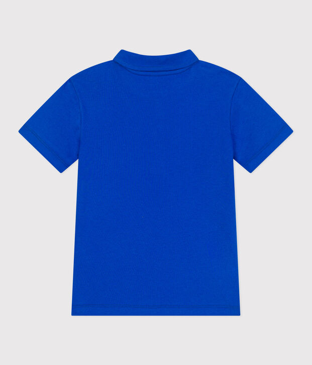 Polo a maniche corte in cotone tinta unita bambino PERSE