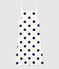 Abito con spalline a pois in cotone Donna bianco MARSHMALLOW/blu MEDIEVAL
