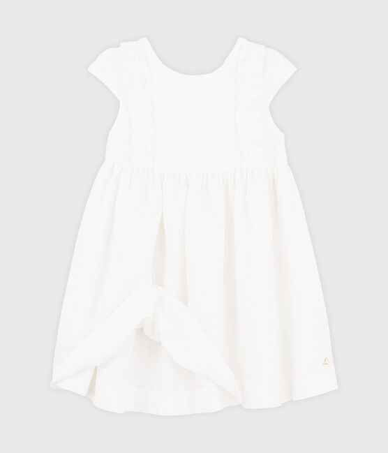 Abito da cerimonia bambina bianco MARSHMALLOW