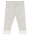Pantalone bebè femmina in maglia di velluto grigio BELUGA CHINE CN