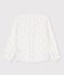 Camicia stampata in garza di cotone bambino bianco MARSHMALLOW/rosso OMBRIE