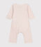 Bodyjama senza piedi in cotone MARSHMALLOW/ PANTY