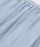 Gonna in tulle tinta unita con paillettes bambina blu CO2/ ARGENT