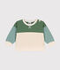 Maglia in tessuto felpato neonato