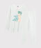 Pigiama bambina in tubique bianco MARSHMALLOW/bianco MULTICO