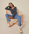 T-shirt Regular a maniche lunghe con scollo rotondo in jersey flammé donna SMOKING/ MONTELIMAR
