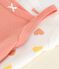 Set da 3 body con spalline in cotone a cuori neonato variante 1