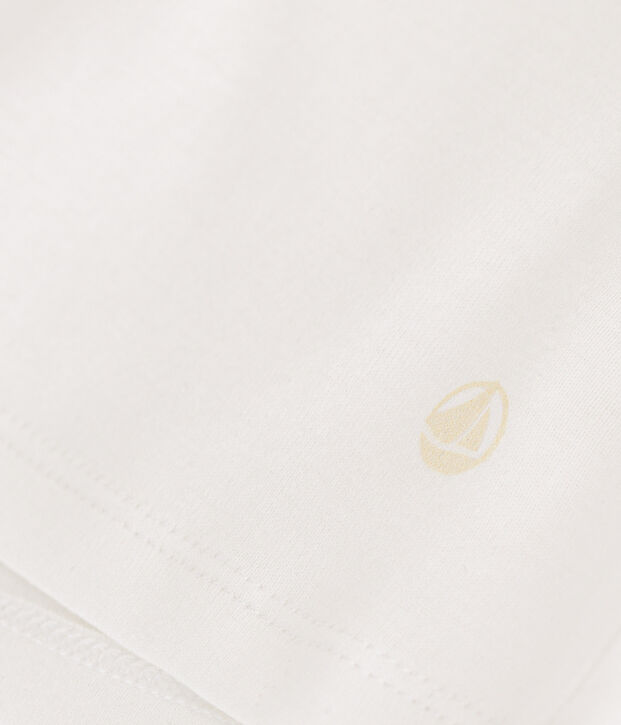 T-shirt L'ICONIQUE cocotte in cotone Donna bianco