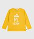 T-shirt a maniche lunghe in cotone con stampa bambino