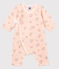 Tutina pigiama bambina in tubique rosa FLEUR+FONTAINE/blu MULTICO