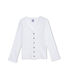Cardigan bambina tinta unita