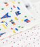 Set di canotte con spalline in cotone con stampa Parigi bambina variante 1