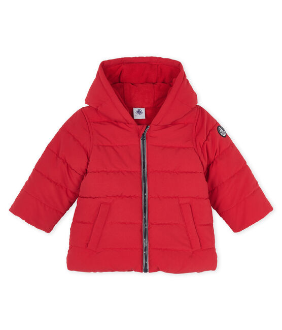 Piumino bambino in microfibra rosso TERKUIT