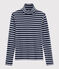 Dolcevita iconico Donna blu SMOKING/bianco MARSHMALLOW