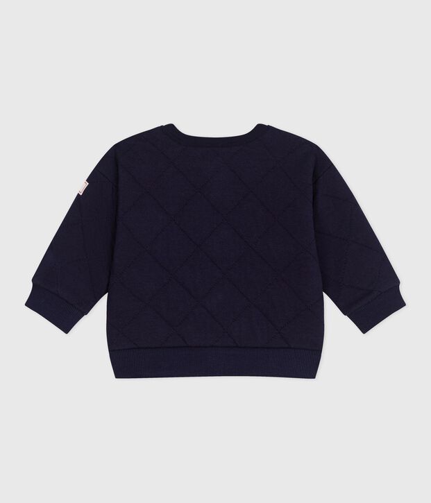Cardigan in cotone spesso tinta unita neonato SOIR