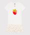 Pigiama corto in cotone con stampa di frutti bambino bianco/multicolore