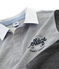 Polo rugby bambino grigio SUBWAY/nero CITY