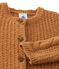 Cardigan per bebé femmina in misto lana marrone CUIVRE