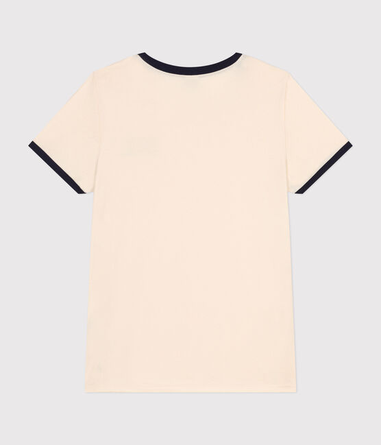 T-shirt LE DROIT Parigi in cotone donna ecru AVALANCHE