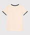 T-shirt LE DROIT Parigi in cotone donna ecru AVALANCHE