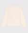 T-shirt a maniche lunghe in cotone bambino unisex  bianco AVALANCHE/ ROVER