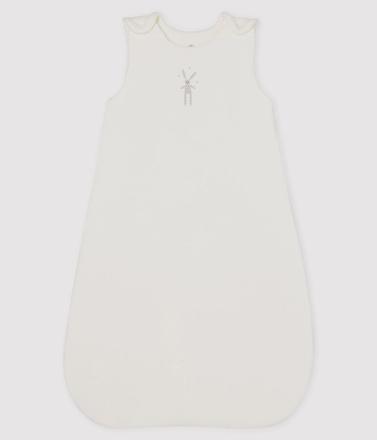 Sacco nanna beb&egrave; in ciniglia bianco MARSHMALLOW