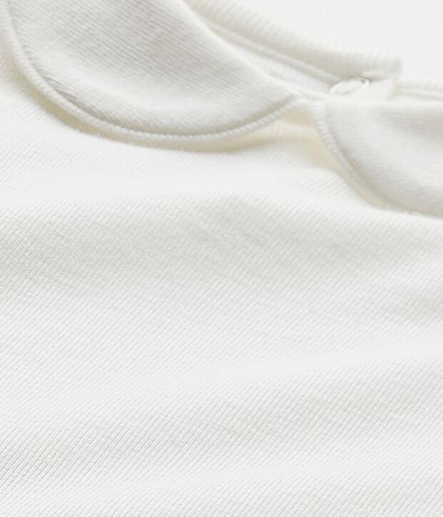 Body per beb&egrave; femmina con colletto bianco