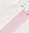 Set di canotte bambina in cotone traforato a fiori multicolore