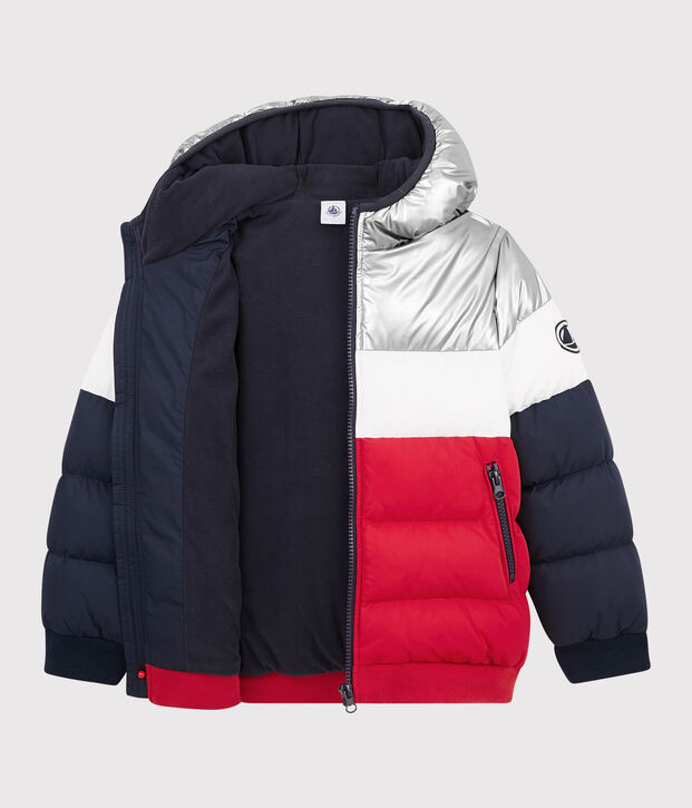 Piumino bambino blu/rosso/bianco