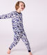 Pigiama travestimento bambino in cotone con zebra stampata
