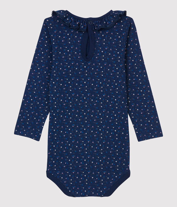 Body in cotone beb&egrave;. blu/multicolore