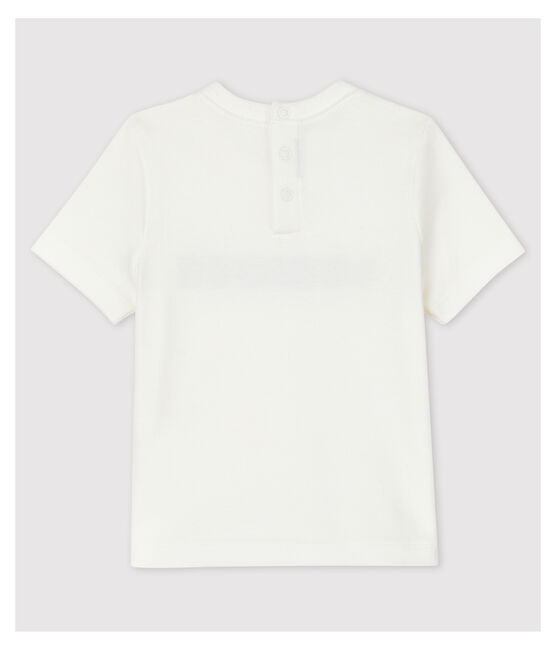 T-shirt in cotone bebè. bianco MARSHMALLOW