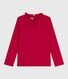 T-shirt a maniche lunghe in cotone tinta unita bambina