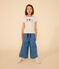 T-shirt in jersey leggero bambina bianco AVALANCHE/ MEDIEVAL