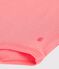 Body con colletto in cotone tinta unita neonata rosa FLAMAND