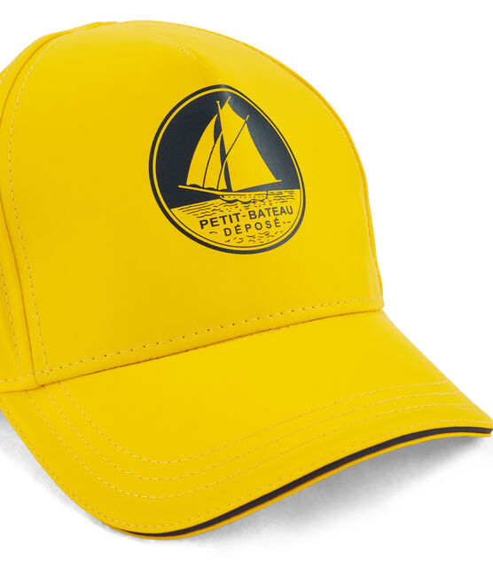 Berretto con visiera bambino unisex giallo JAUNE