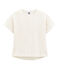 T-shirt a maniche corte bambina bianco MARSHMALLOW/rosa COPPER