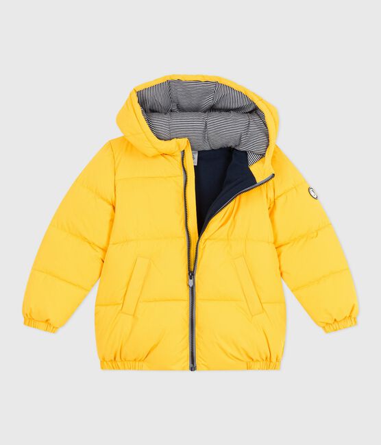 Piumino tinta unita bambino giallo JAUNE