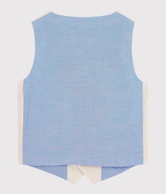 Gilet senza maniche bambino beige BEIGE/bianco MARSHMALLOW